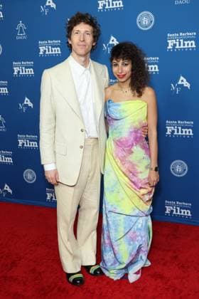 February 9, 2024, Santa Barbara, Ca, USA: Daryl Wein and Hala Matar attends the Maltin Modern Master Award during the 39th Annual Santa Barbara International Film Festival on February 09, 2024 in Santa Barbara, California. Santa Barbara USA - ZUMAs181 20240209_zea_s181_093 Copyright: xCraSHx