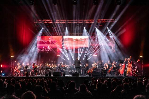 Konzert The Music of Der Herr der Ringe, Der Hobbit & Die Ringe der Macht in der Messehalle. Erfurt, 10.02.2024
