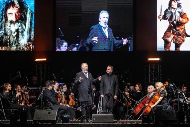 William Kircher beim Konzert The Music of Der Herr der Ringe, Der Hobbit & Die Ringe der Macht in der Messehalle. Erfurt, 10.02.2024