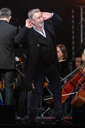 William Kircher beim Konzert The Music of Der Herr der Ringe, Der Hobbit & Die Ringe der Macht in der Messehalle. Erfurt, 10.02.2024