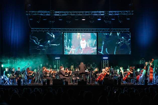 Konzert The Music of Der Herr der Ringe, Der Hobbit & Die Ringe der Macht in der Messehalle. Erfurt, 10.02.2024