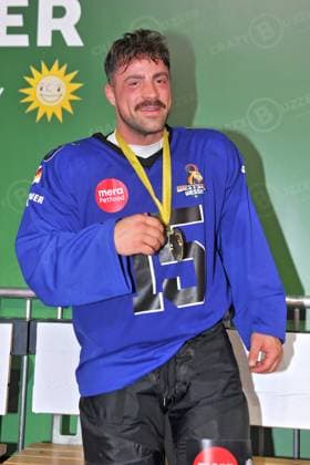 RTL - American Ice Football . Tobias Wegener anläßlich des RTL TV-Events American Ice Football am 11.02.2024 in der SAP-Arena Mannheim. 20240211MWI121040