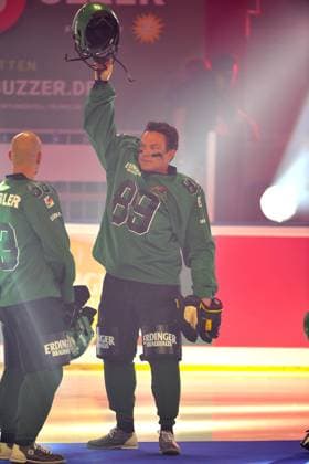 RTL - American Ice Football . Stefan Mross anläßlich des RTL TV-Events American Ice Football am 11.02.2024 in der SAP-Arena Mannheim. 20240211MWI120498