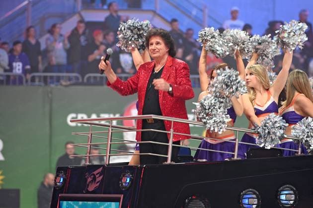 RTL - American Ice Football . Olaf Malolepski anläßlich des RTL TV-Events American Ice Football am 11.02.2024 in der SAP-Arena Mannheim. 20240211MWI120405