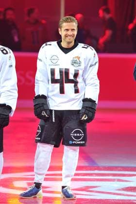 RTL - American Ice Football . Jörn Schlönvoigt anläßlich des RTL TV-Events American Ice Football am 11.02.2024 in der SAP-Arena Mannheim. 20240211MWI120428