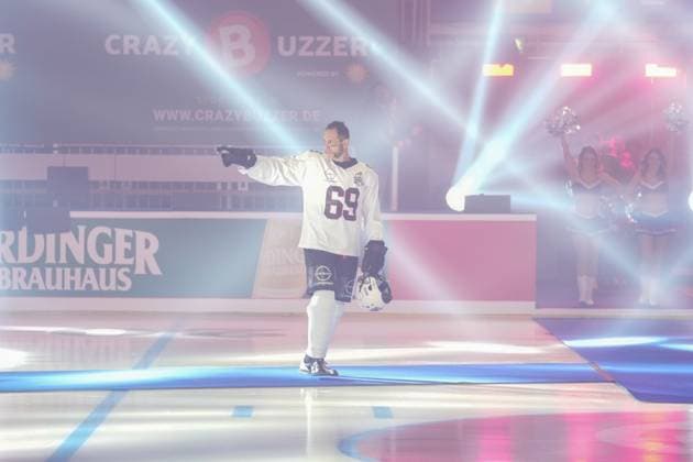 American Ice Football - 11.02.2024 Das Event-Spektakel in der SAP Arena Mannheim mit Evil Jared. Mannheim SAP Arena Baden-Württemberg