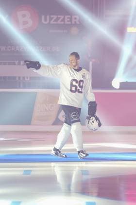 American Ice Football - 11.02.2024 Das Event-Spektakel in der SAP Arena Mannheim mit Evil Jared. Mannheim SAP Arena Baden-Württemberg