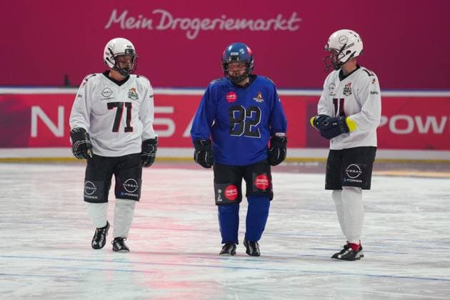 American Ice Football - 11.02.2024 Das Event-Spektakel in der SAP Arena Mannheim. Mannheim SAP Arena Baden-Württemberg