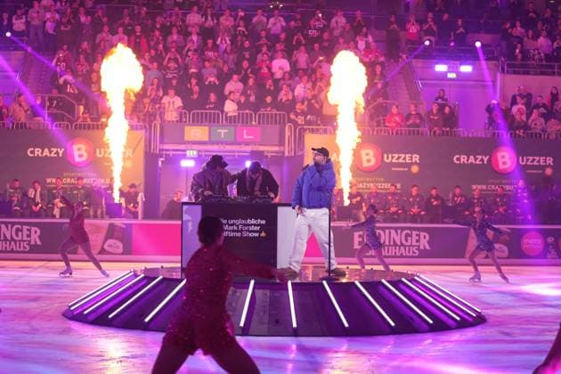 American Ice Football - 11.02.2024 Das Event-Spektakel in der SAP Arena Mannheim mit Mark Forster. Mannheim SAP Arena Baden-Württemberg