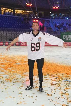 American Ice Football - 11.02.2024 Das Event-Spektakel in der SAP Arena Mannheim mit Evil Jared. Mannheim SAP Arena Baden-Württemberg