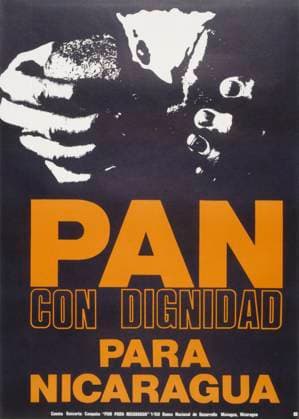 Sandinista National Liberation Front (FSLN) propaganda poster in Nicaragua. The party was named after Augusto CÄ‚ sar Sandino, who led the Nicaraguan resistance against the United States occupation of Nicaragua in the 1930s. The FSLN overthrew Anastasio Somoza in 1979, ending the Somoza dynasty, and established a revolutionary government in its place. Following their seizure of power, the Sandinistas ruled Nicaragua from 1979 to 1990, first as part of a Junta of National Reconstruction., Copyright: xUnitedxArchivesx xWorldxHistoryxArchivex WHA_104_0506 !ACHTUNG AUFNAHMEDATUM GESCH TZT!
