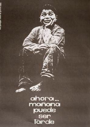 Sandinista National Liberation Front (FSLN) propaganda poster in Nicaragua. The party was named after Augusto CÄ‚ sar Sandino, who led the Nicaraguan resistance against the United States occupation of Nicaragua in the 1930s. The FSLN overthrew Anastasio Somoza in 1979, ending the Somoza dynasty, and established a revolutionary government in its place. Following their seizure of power, the Sandinistas ruled Nicaragua from 1979 to 1990, first as part of a Junta of National Reconstruction., Copyright: xUnitedxArchivesx xWorldxHistoryxArchivex WHA_104_0539 !ACHTUNG AUFNAHMEDATUM GESCH TZT!