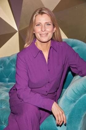 Valerie Niehaus - 13. Verleihung des romantischen Kurzfilm Awards BLAUE BLUME in The Reed in Berlin am 14.02.2024. 13. BLAUE BLUME Awards