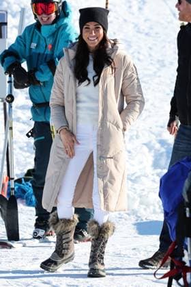Entertainment Themen der Woche KW07 . 14 02 2024. Whistler, Canada. Prince Harry and Meghan Markle, the Duke and Duchess of Sussex, at a training camp in Whistler, Canada, during a one year to go event for next years Invictus Games.  xStephenxLockx xi-Imagesx IIM-24993-0050
