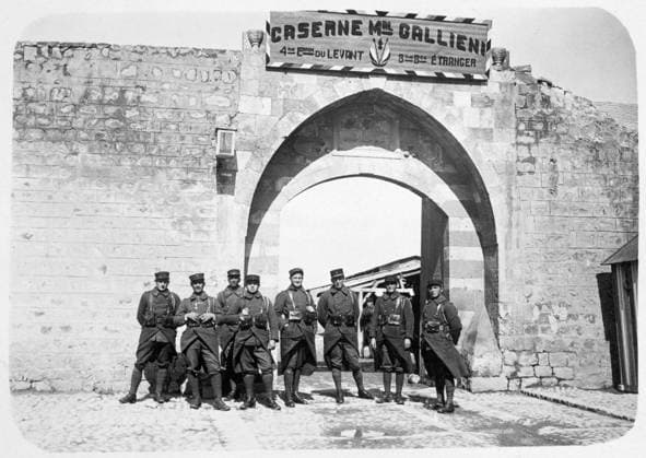 The French Foreign Legion, Syria, 20th century. The French Foreign Legion was established in 1831 as an elite unit of foreign volunteers. The Legion s primary function in the 19th and early 20th century was the expansion and protection of France s overseas territories. Syria was governed by France between the two World Wars under the terms of a League of Nations mandate. The photographer is unknown., Copyright: xUnitedxArchivesx xWorldxHistoryxArchivex WHA_162_0510004756 !ACHTUNG AUFNAHMEDATUM GESCHÄTZT!