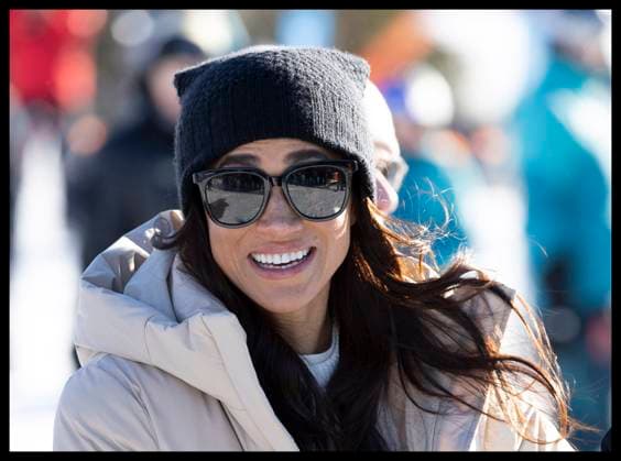 . 14 02 2024. Whistler, Canada. Meghan Markle, the Duchess of Sussex, at a training camp in Whistler, Canada, as part of a series of one year to go events for next years Invictus Games.  xStephenxLockx xi-Imagesx IIM-24993-0104