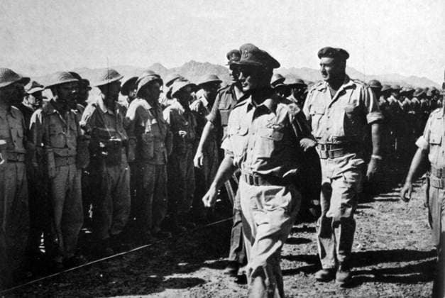 Moshe Dayan (1915 - 1981) Israeli military leader and politician. Seen here as chief of staff of the Israel Defense Forces (1953-58) during the 1956 Suez Crisis, Copyright: xUnitedxArchivesx xWorldxHistoryxArchivex WHA_171_0534 EDITORIAL USE ONLY !ACHTUNG AUFNAHMEDATUM GESCHÄTZT!