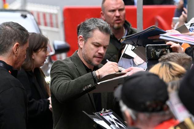 Matt Damon bei der Ankunft zur Pressekonferenz zum Kinofilm Small Things Like These Kleine Dinge wie diese auf der Berlinale 2024 74. Internationale Filmfestspiele Berlin im Hotel Grand Hyatt. Berlin, 15.02.2024 *** Matt Damon arriving at the press conference for the feature film Small Things Like These Small Things Like These at the Berlinale 2024 74 Berlin International Film Festival at the Hotel Grand Hyatt Berlin, 15 02 2024 Foto:xF.xKernx xFuturexImagex small_4202