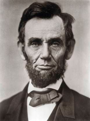 Portrait of Abraham Lincoln - Portrait of Abraham Lincoln (1809-1865) 16th President of the United States of America. Photograph by Alexander Gardner, (1821-1882) XEE4310146 Portrait of Abraham Lincoln - Portrait of Abraham Lincoln (1809-1865) 16th President of the United States of America. Photograph by Alexander Gardner, (1821-1882) by Gardner, Alexander (1821-82); Private Collection; (add.info.: Portrait of Abraham Lincoln - Portrait of Abraham Lincoln (1809-1865) 16th President of the United States of America. Photograph by Alexander Gardner, (1821-1882)); Stefano Bianchetti. Copyright: xStefanoxBianchettix xBridgemanxImagesx 4310146