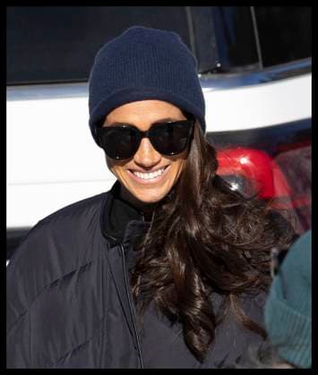 . 15 02 2024. Whistler, Canada. Prince Harry and Meghan Markle, the Duke and Duchess of Sussex, in Whistler, Canada, for the second day of one year to go events for next years Invictus Games.  xStephenxLockx xi-Imagesx IIM-24997-0075
