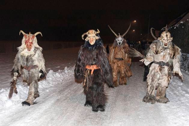 Krampusse, Herberger Höllenteifln, Österreich *** Krampus, Herberger Hells eggs, Austria 1065533463