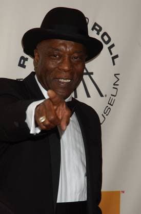 2005 Rock and Roll Hall of Fame Induction - Arrivals Mar 14, 2005; New York City, NY, USA; BUDDY GUY, Inductee. 2005 Rock and Roll Hall of Fame Induction Ceremony held at the Waldorf Astoria. Mandatory Credit: Photo by Laura Farr AdMedia. () Copyright 2005 by Laura Farr New York City NY USA EDITORIAL USE ONLY  Copyright: xx LauraxFarrx admphotos221900
