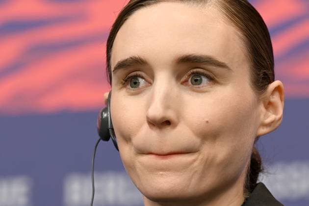 Rooney Mara attends the press conference for La Cocina during the 74th Berlin International Film Festival at the Grand Hyatt Hotel in Berlin. FEBRUARY 16th 2024  PTYx2470