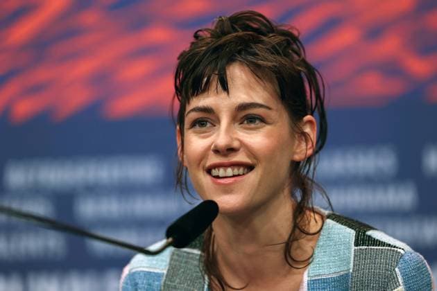 February 18, 2024, Berlin, Germany: Actress KRISTEN STEWART at the press conference for the film Love Lies Bleeding during the Berlinale 74 film festival. Berlin Germany - ZUMAt227 20240218_zip_t227_007 Copyright: xMarinaxTakimotox