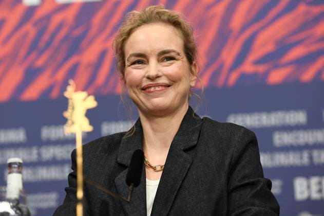 Entertainment Themen der Woche KW08 Nina Hoss bei der Pressekonferenz zum Kinofilm Langue Etrangere auf der Berlinale 2024 74. Internationale Filmfestspiele Berlin im Hotel Grand Hyatt. Berlin, 19.02.2024 *** Nina Hoss at the press conference for the feature film Langue Etrangere at the Berlinale 2024 74 Berlin International Film Festival at the Hotel Grand Hyatt Berlin, 19 02 2024 Foto:xC.xNiehausx xFuturexImagex etrangere_4281