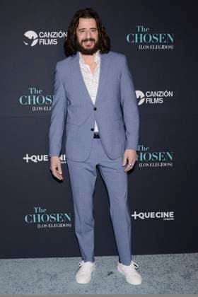 February 19, 2024, Mexico City, Ciudad de Mexico, Mexico: February 19, 2024, Mexico City, Mexico: Jonathan Roumie attends the red carpet of The Chosen Tv series season 4 premiere at Cinepolis Miyana. on February 19, 2024, Mexico City, Mexico. Mexico City Mexico - ZUMAe321 20240219_zea_e321_024 Copyright: xCarlosxTischler xEyepixxGroupx