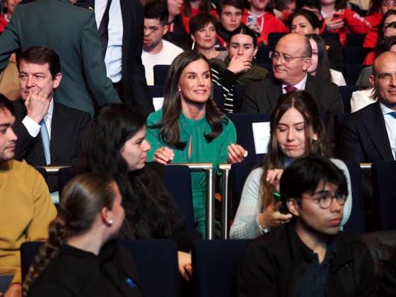 Entertainment Themen der Woche KW08 Entertainment Bilder des Tages Spanish Queen Letizia during awards arte 2024 in Salamanca on Tuesday 20 February 2024. Cordon Press 
