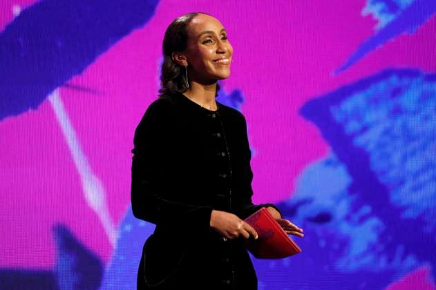 Hadnet Tesfai bei der Verleihung des Goldenen Ehrenbären an Martin Scorsese auf der Berlinale 2024 74. Internationale Filmfestspiele Berlin im Berlinale Palast. Berlin, 20.02.2024