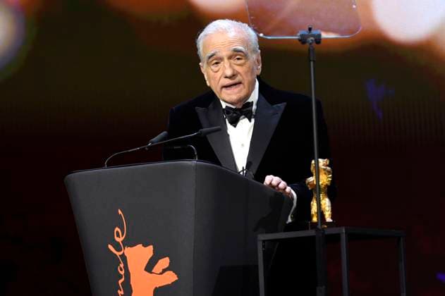Martin Scorsese bei der Verleihung des Goldenen Ehrenbären an Martin Scorsese auf der Berlinale 2024 74. Internationale Filmfestspiele Berlin im Berlinale Palast. Berlin, 20.02.2024