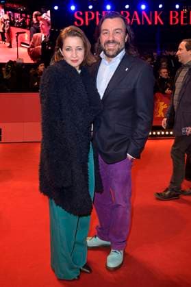 Loretta Stern und Matti Klemm bei der Verleihung des Goldenen Ehrenbären an Martin Scorsese auf der Berlinale 2024 74. Internationale Filmfestspiele Berlin im Berlinale Palast. Berlin, 20.02.2024