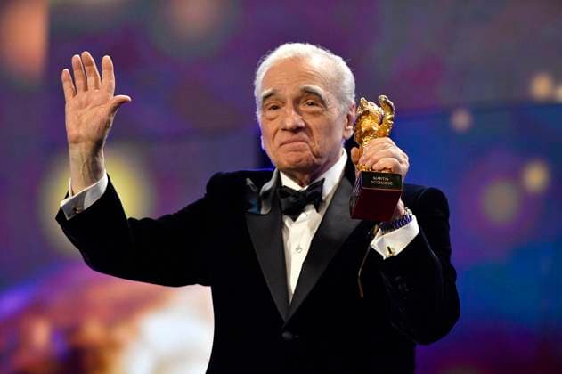 Martin Scorsese bei der Verleihung des Goldenen Ehrenbären an Martin Scorsese auf der Berlinale 2024 74. Internationale Filmfestspiele Berlin im Berlinale Palast. Berlin, 20.02.2024