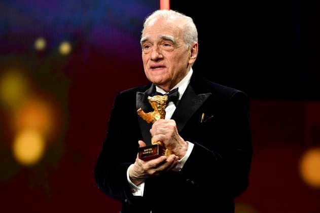 Martin Scorsese bei der Verleihung des Goldenen Ehrenbären an Martin Scorsese auf der Berlinale 2024 74. Internationale Filmfestspiele Berlin im Berlinale Palast. Berlin, 20.02.2024