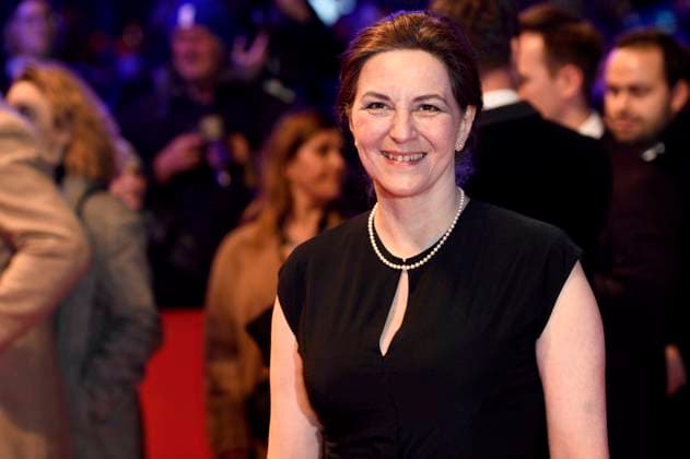 Martina Gedeck bei der Verleihung des Goldenen Ehrenbären an Martin Scorsese auf der Berlinale 2024 74. Internationale Filmfestspiele Berlin im Berlinale Palast. Berlin, 20.02.2024