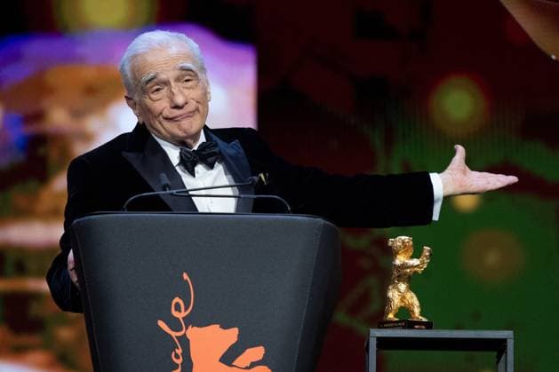 Berlinale Martin Scorsese Ceremony Martin Scorsese attending the Honorary Golden Bear And Homage For Martin Scorsese Ceremony during the 74th Berlinale International Film Festival Berlin at Grand Hyatt Hotel in Berlin, Germany, on February 20, 2024. Photo by Aurore Marechal ABACAPRESS.COM Berlin Germany  Copyright: xMarechalxAurore ABACAx