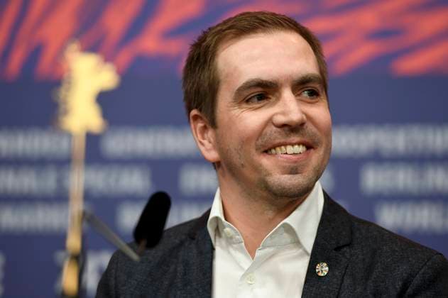Entertainment Bilder des Tages Philipp Lahm bei der Pressekonferenz zum Kompilationsfim Elf mal morgen: Berlinale Meets Fußball Eleven Tomorrows: Berlinale Meets Football auf der Berlinale 2024 74. Internationale Filmfestspiele Berlin im Hotel Grand Hyatt. Berlin, 21.02.2024 *** Philipp Lahm at the press conference for the compilation film Elf mal morgen Berlinale Meets Football Eleven Tomorrows Berlinale Meets Football at the Berlinale 2024 74 Berlin International Film Festival at the Hotel Grand Hyatt Berlin, 21 02 2024 Foto:xC.xNiehausx xFuturexImagex elf_4223
