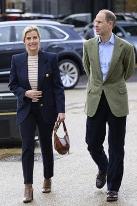 Prince Edward, Duke of Edinburgh and Sophie, Duchess of Edinburgh visit the British Track Championships at the National Cycling Centre Manchester Featuring: Prince Edward, Duke of Edinburgh, Sophie, Duchess of Edinburgh Where: Manchester, United Kingdom When: 23 Feb 2024 Credit: Cover Images EDITORIAL USE ONLY. NOT FOR USE BY NEWSPAPERS BASED IN THE UK. Copyright: xx 53495866