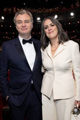 49eme Ã dition de la cÃ rÃ monie des CÃ sar Ã l?Olympia Ã Paris Christopher Nolan et sa femme Emma Thomas - 49eme Ã dition de la cÃ rÃ monie des CÃ sar Ã l?Olympia Ã Paris le 23 fÃ vrier 2024 Dominique Jacovides Olivier Borde Bestimage 49th Cesar Film Awards at L Olympia on February 23, 2024 in Paris Paris France  Copyright: xBORDE-JACOVIDESx xBESTIMAGExBORDE-JACOVIDESx xBESTIMAGEx