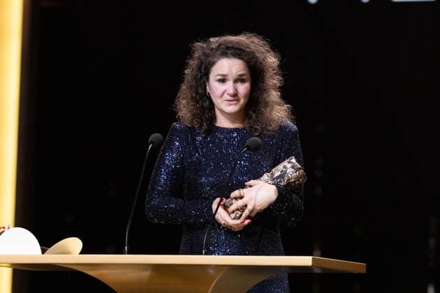 49eme Ã dition de la cÃ rÃ monie des CÃ sar Ã l?Olympia Ã Paris Ariane Daurat (CÃ sar des meilleurs costumes pour Â« Le Regne Animal Â») - 49eme Ã dition de la cÃ rÃ monie des CÃ sar Ã l?Olympia Ã Paris le 23 fÃ vrier 2024 Dominique Jacovides Olivier Borde Bestimage 49th Cesar Film Awards at L Olympia on February 23, 2024 in Paris Paris France  Copyright: xBORDE-JACOVIDESx xBESTIMAGExBORDE-JACOVIDESx xBESTIMAGEx