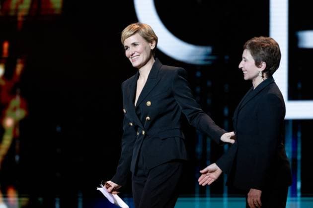 49eme Ã dition de la cÃ rÃ monie des CÃ sar Ã l?Olympia Ã Paris Judith Godreche, Ariane Ascaride - 49eme Ã dition de la cÃ rÃ monie des CÃ sar Ã l?Olympia Ã Paris le 23 fÃ vrier 2024 Dominique Jacovides Olivier Borde Bestimage 49th Cesar Film Awards at L Olympia on February 23, 2024 in Paris Paris France  Copyright: xBORDE-JACOVIDESx xBESTIMAGExBORDE-JACOVIDESx xBESTIMAGEx
