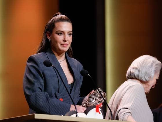 49eme ceremonie des CESAR. Salle. 49th Cesar Ceremony. Stage. 302014 2024-02-24 Paris France Barrault, Marie-Christine; Exarchopoulos, Adele  Copyright: xRomualdxMeigneuxx xStarfacex STAR_302014_222