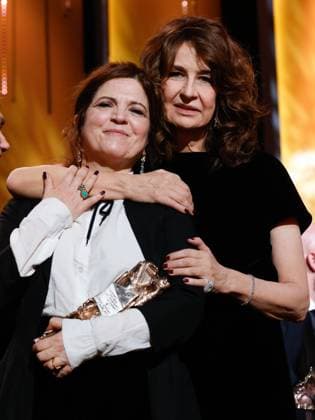 49eme ceremonie des CESAR. Salle. 49th Cesar Ceremony. Stage. 302014 2024-02-24 Paris France Lemercier, ValÃ rie; Jaoui, Agnes  Copyright: xRomualdxMeigneuxx xStarfacex STAR_302014_172