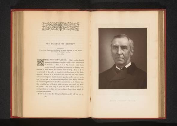 RECORD DATE NOT STATED Portret van James Anthony Froude, Elliott & Fry, c. 1881 - in or before 1886 photomechanical print paper historical persons. adult man Copyright: xpiemagsx rknbpie11012024-29821 !ACHTUNG AUFNAHMEDATUM GESCHÄTZT!