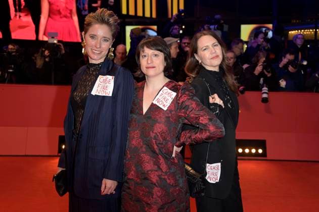 Katrin Pors, Eliza Hittman und Andrea Picard bei der Closing Ceremony mit Preisverleihung auf der Berlinale 2024 74. Internationale Filmfestspiele Berlin im Berlinale Palast. Berlin, 24.02.2024