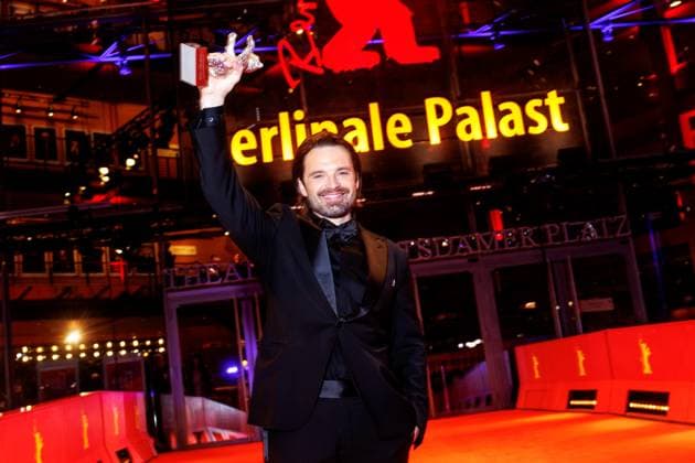Berlinale Closing und Award Ceremony Sebastian Stan beim Berlinale Closing und Award Ceremony im Berlinale Palast anlässlich der 74. Internationalen Filmfestspiele Berlin am 22.02.2024 . Copyright: xEventpressxKochanx