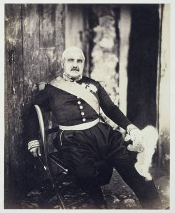 RECORD DATE NOT STATED Portrait of Marshal Aimable PÃ lissier during the Crimean War, Roger Fenton, 1855 photograph Great Britainpublisher: Manchester photographic support. cardboard salted paper print historical persons. commander-in-chief, general, marshal Copyright: xpiemagsx rknbpie14012024-57360 !ACHTUNG AUFNAHMEDATUM GESCHÄTZT!