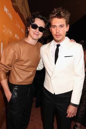 Dune:Part 2 premiere at Lincoln Center Featuring: TimothÃ e Chalamet and Austin Butler Where: New York City, New York, United States When: 25 Feb 2024 Credit: Dave Allocca Starpix INSTARimages EDITORIAL USE ONLY. NOT FOR USE BY NEWSPAPERS BASED IN THE UK. Copyright: xDavexAlloccax xStarPixx 53506827